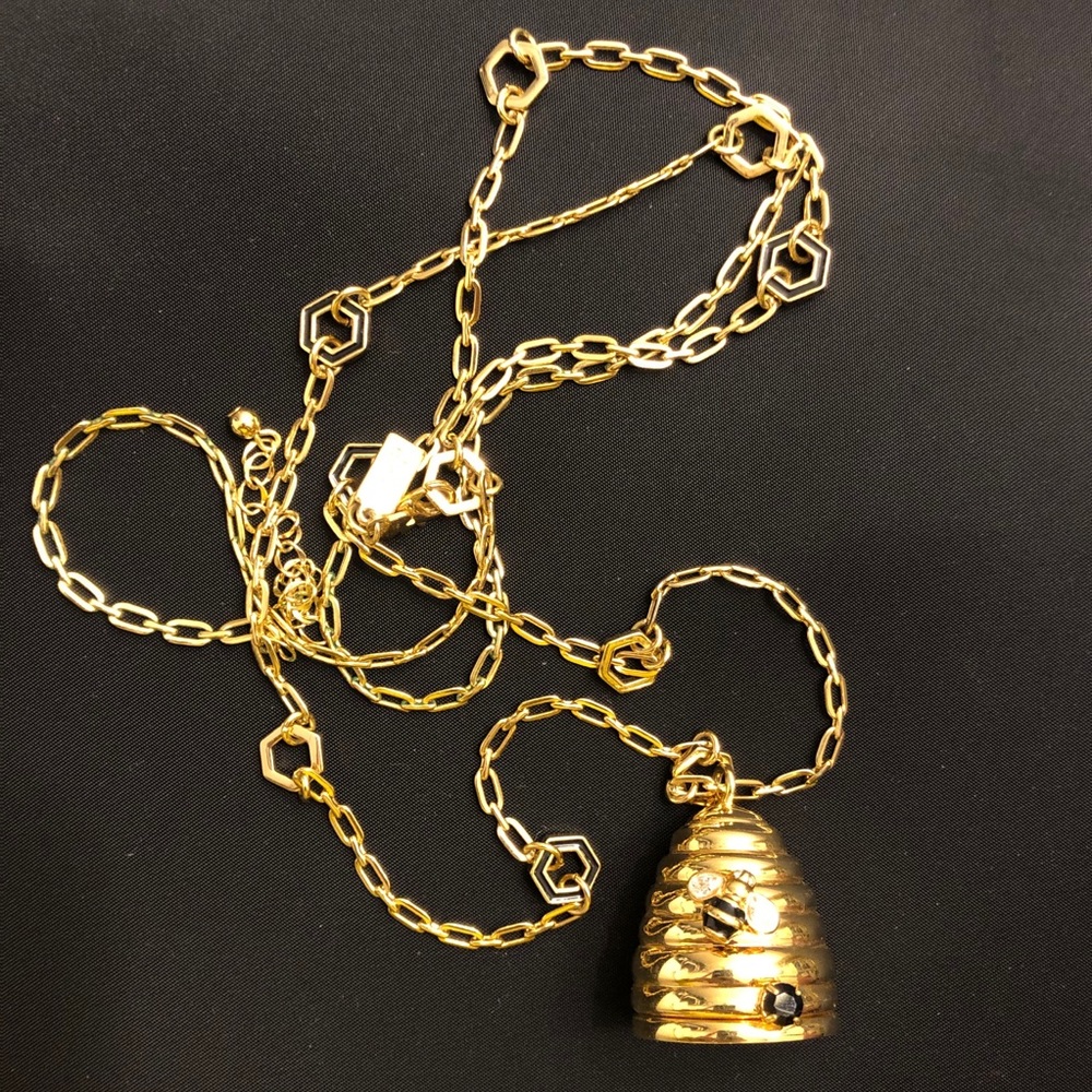 kate spade Gold Beehive Necklace